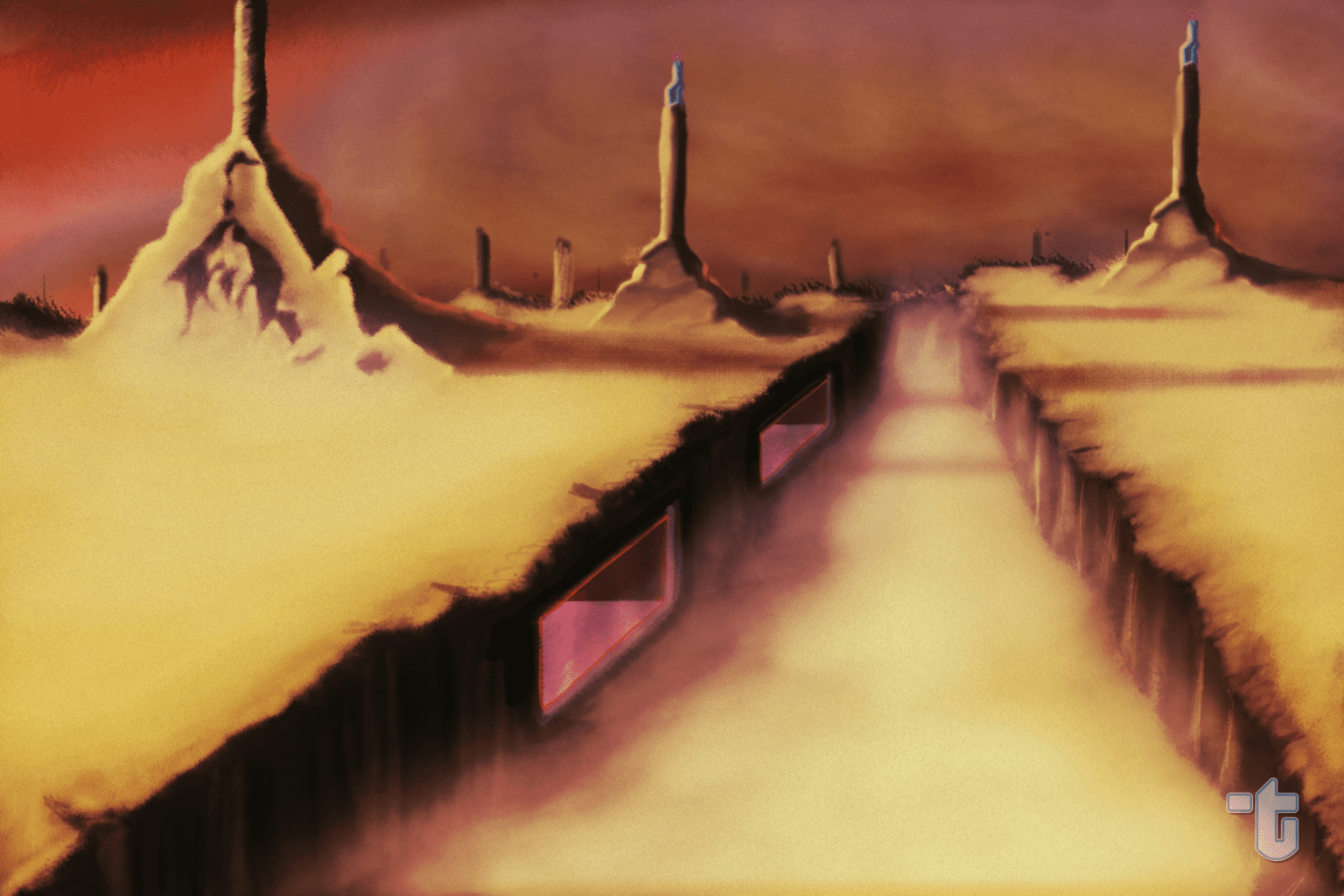 Dead World Digital Painting